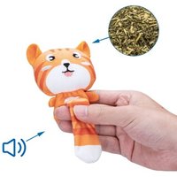 nobleza Katzen Spielzeug Plüsch Katze mit Katzenminze von nobleza