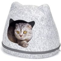 nobleza - Katzenohren Katzenhaus aus Filz von nobleza