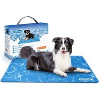 nobleza Kühlmatte für Hunde Wasser Print M von nobleza