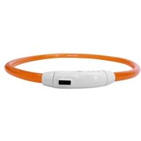 nobleza LED-Hundehalsband – Wiederaufladbar, Zuschneidbar & 3 Leuchtmodi für mehr Sicherheit orange nobleza LED-Hundehalsband – Wiederaufladbar, Zuschneidbar & 3 Leuchtmodi für mehr Sicherheit orange von nobleza