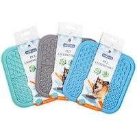 nobleza – Leckmatte aus Silikon für Hunde blau von nobleza
