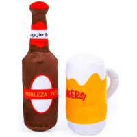 nobleza Plüsch Hundespielzeug – Bierflasche oder Bierglas mit Quietschfunktion | Weich, Lustig & Beißfest aus Polyester S nobleza Plüsch Hundespielzeug – Bierflasche oder Bierglas mit Quietschfunktion | Weich, Lustig & Beißfest aus Polyester S von nobleza