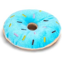 nobleza - Plüsch-Hundespielzeug Donut blau von nobleza