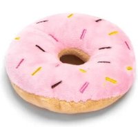nobleza - Plüsch-Hundespielzeug Donut pink von nobleza