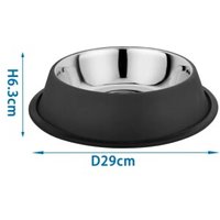 nobleza – Rutschfester Hundenapf Schwarz von nobleza