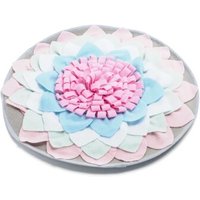 nobleza - Schnüffelteppich 50cm Rund blau von nobleza