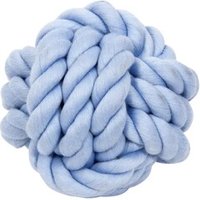 nobleza – Seilball für Hunde Baumwolle Blau von nobleza