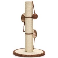 nobleza - Sisal Kratzbaum mit Mäusen - Katzenbaum von nobleza