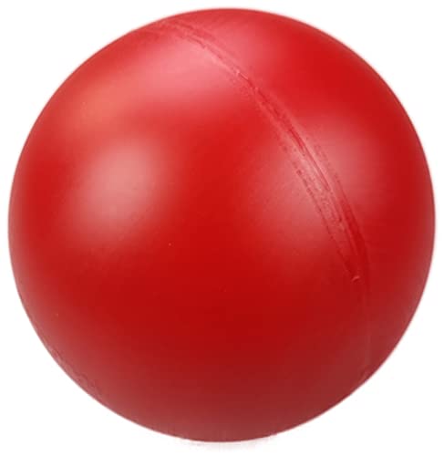 norrun Hundeball Hundespielzeug Treibball Hundespielball Antistreßball auch für Pferde und Ferkel geeignet (ø 26 cm, Rot) von norrun
