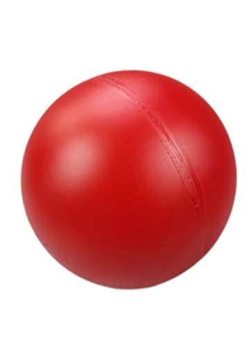 norrun Treibball für Hunde Pferde und Ferkel ungefähr ø 19 cm aus Hartplastik Hundeball Antistreßball (rot) von norrun