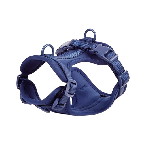 nuanzhiyuan Atmungsaktive Trainingsweste für Hunde, weicher Brustgurt für große Haustiere, verstellbares Halsband, atmungsaktiv von nuanzhiyuan