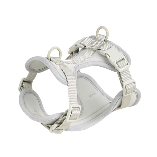 nuanzhiyuan Atmungsaktive Trainingsweste für Hunde, weicher Brustgurt für große Haustiere, verstellbares Halsband, atmungsaktiv von nuanzhiyuan