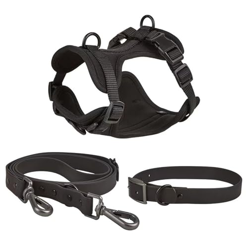 nuanzhiyuan Atmungsaktive Trainingsweste für Hunde, weicher Brustgurt für große Haustiere, verstellbares Halsband, atmungsaktiv von nuanzhiyuan