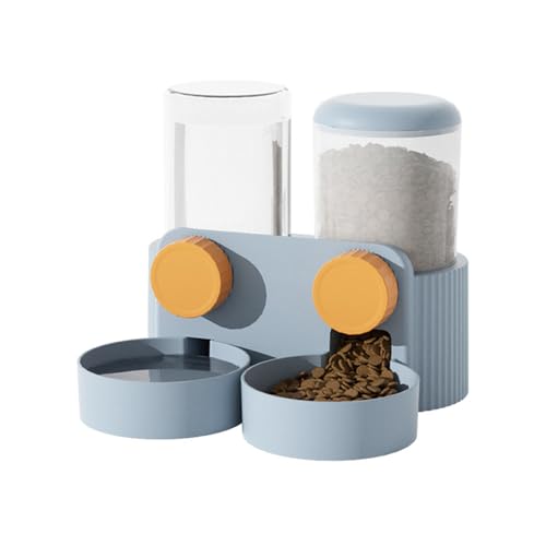 nuanzhiyuan Cat Water Feeder Cat Automatic Feeder And Water Cat Water Dispenser Cat Feeding Watering Cage Mount von nuanzhiyuan