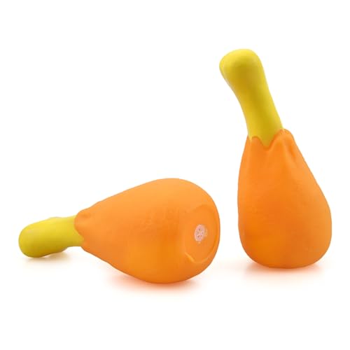 nuanzhiyuan Dog Molar Stick Chicken Leg Shape for Aggressive Chewers Squeaky Drumstick Interactive Training Toy for/Large nuanzhiyuan Dog Molar Stick Chicken Leg Shape for Aggressive Chewers Squeaky Drumstick Interactive Training Toy for/Large von nuanzhiyuan