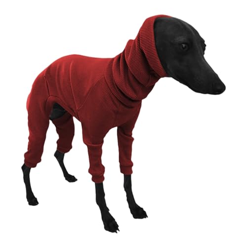 nuanzhiyuan Einfarbiger Hundepullover für kleine bis große Hunde, winddicht für den Winter und draußen nuanzhiyuan Einfarbiger Hundepullover für kleine bis große Hunde, winddicht für den Winter und draußen von nuanzhiyuan