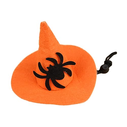 nuanzhiyuan Hexenhut in Form eines Huts für Katzen, lustiges Kostüm, Haustier-Hut, Halloween, Cosplay, warme Kopfbedeckung, Hunde- und Katzenzubehör nuanzhiyuan Hexenhut in Form eines Huts für Katzen, lustiges Kostüm, Haustier-Hut, Halloween, Cosplay, warme Kopfbedeckung, Hunde- und Katzenzubehör von nuanzhiyuan