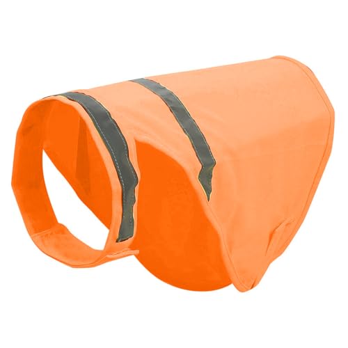 nuanzhiyuan Reflektierende Haustierweste für nächtliche Spaziergänge, sichere Hundeweste mit verstellbarer, atmungsaktiver Welpen-Walking-Kleidung von nuanzhiyuan