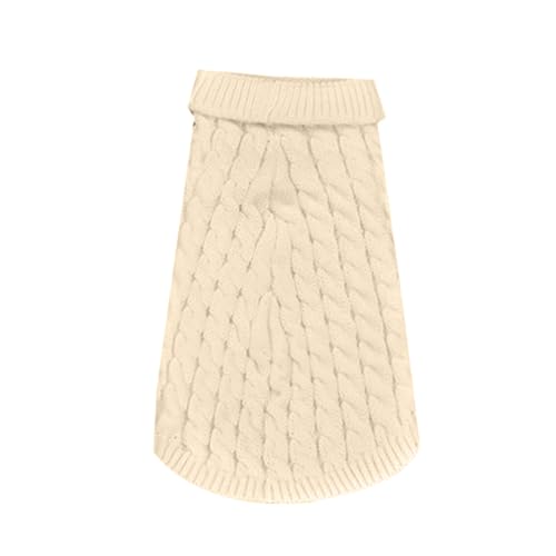 nuanzhiyuan Rollkragenpullover für Hunde bis große Hunde, winddicht, für Winter und Outdoor von nuanzhiyuan