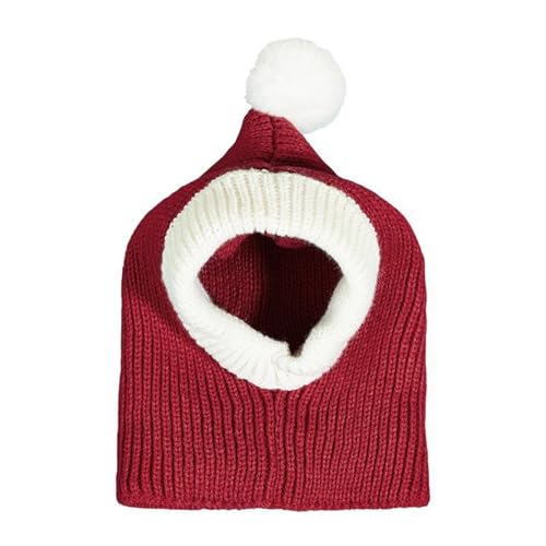 nuanzhiyuan Winter-Haustiermütze, Weihnachtsstrickmütze für stilvollen Haustierhals und Dekoration von nuanzhiyuan