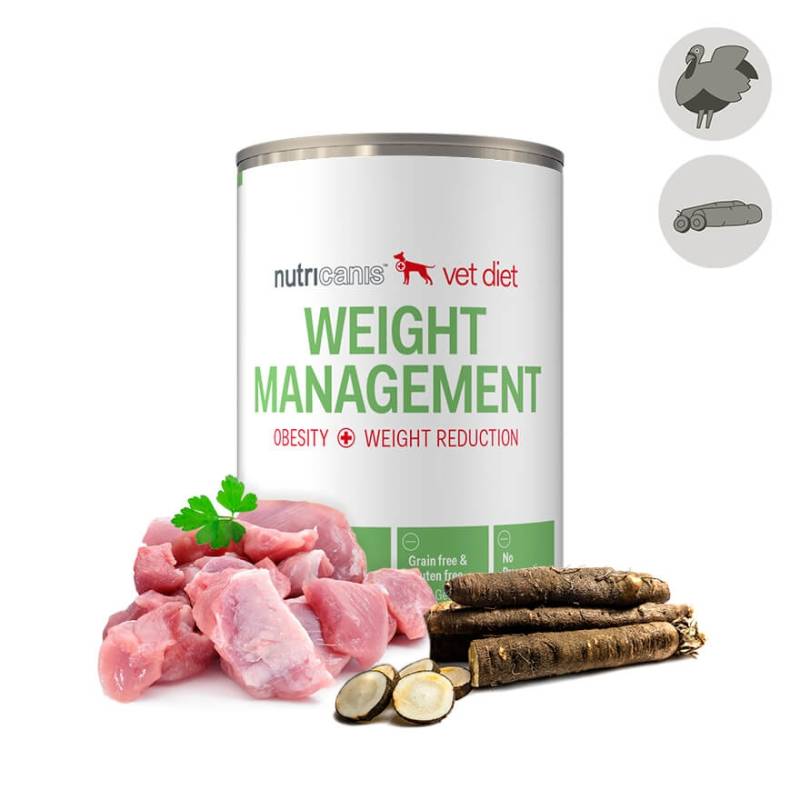 nutricanis 12 x 400 g �bergewicht / Gewichtsreduktion Nassfutter von nutricanis