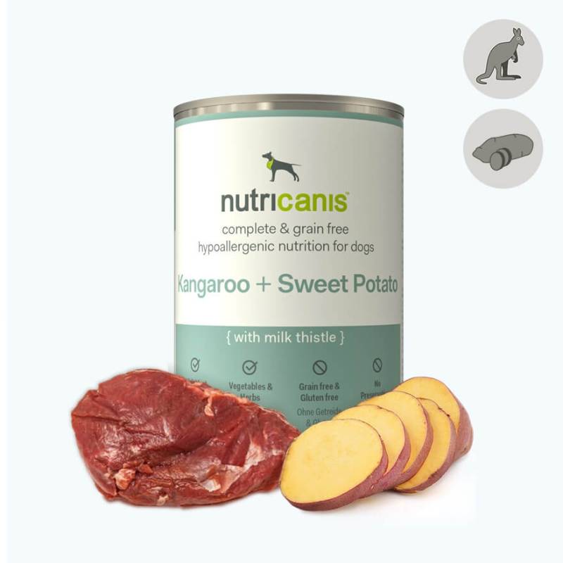 nutricanis 400 g K�nguru + S��kartoffel Nassfutter Hund von nutricanis