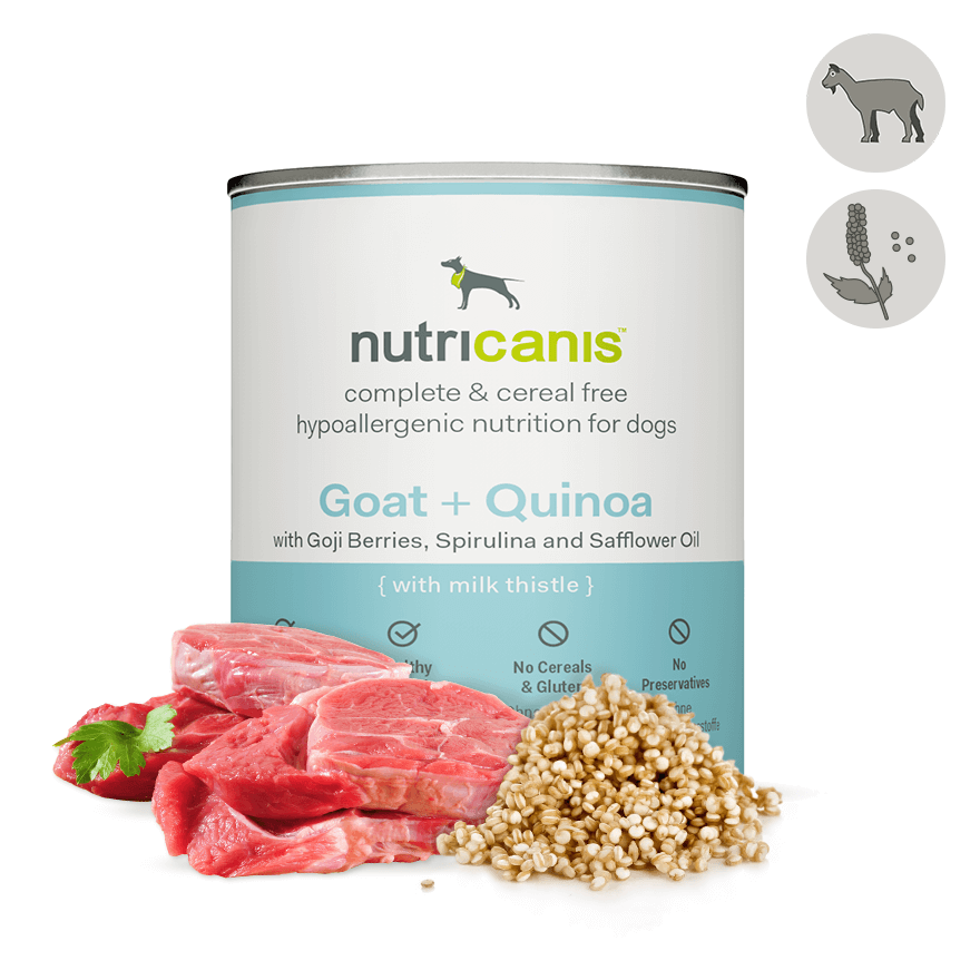 nutricanis 800 g nutricanis Ziege + Quinoa hypoallergenes Nassfutter Hund von nutricanis