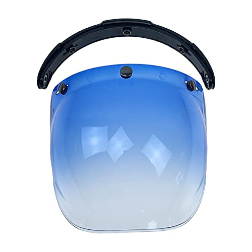 ohfruit Helmgesichtsvisier Offenes Gesicht Motorrad Helm Bubble Faceshield Anti-Fog, die mit Outdoor kompatibel ist 7 von ohfruit