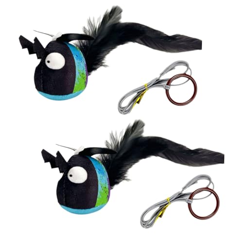 ohodhmnu Cat Bugs Spielzeug Kätzchen Quietschspielzeug mit Sound Zahnen Kauen Käfer mit Sound ohodhmnu Cat Bugs Spielzeug Kätzchen Quietschspielzeug mit Sound Zahnen Kauen Käfer mit Sound von ohodhmnu