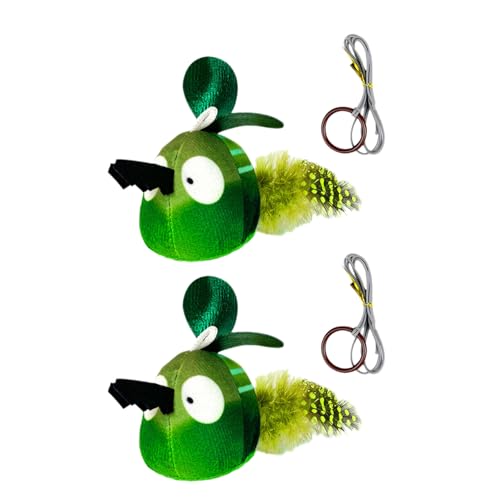 ohodhmnu Cat Bugs Spielzeug Kätzchen Quietschspielzeug mit Sound Zahnen Kauen Käfer mit Sound ohodhmnu Cat Bugs Spielzeug Kätzchen Quietschspielzeug mit Sound Zahnen Kauen Käfer mit Sound von ohodhmnu