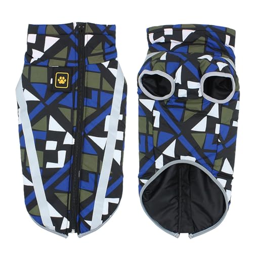 ohodhmnu Winter-Hundemantel mit reflektierenden Streifen, wasserdicht, winddicht, Hundemantel, Welpenoutfit ohodhmnu Winter-Hundemantel mit reflektierenden Streifen, wasserdicht, winddicht, Hundemantel, Welpenoutfit von ohodhmnu