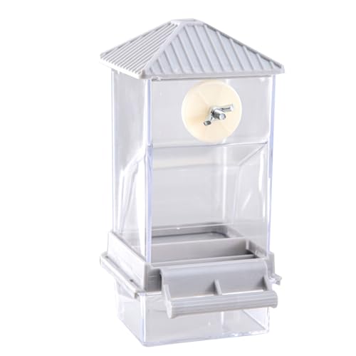 Automatische Papageien Feeder Clear Food Dispenser Container Box Für Kleine Vögel Mit Großer Kapazität Vogelkäfigzubehör Große Kapazitätsvogelfuttermittel Automatische Papageien Feeder Clear Food Dispenser Container Box Für Kleine Vögel Mit Großer Kapazität Vogelkäfigzubehör Große Kapazitätsvogelfuttermittel von omiinitio