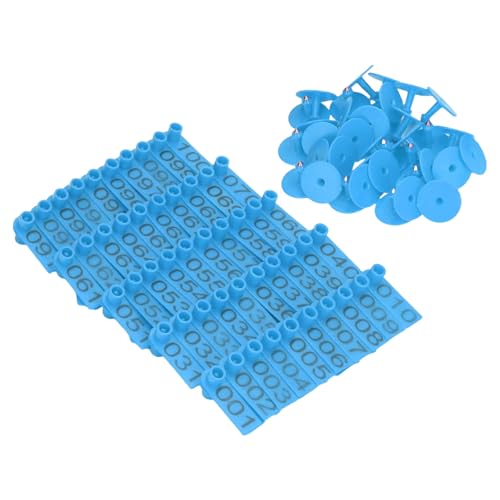 omiinitio 100 Pack Vieh Viehschweiner Ohrconcon Flexible Earcon Vieh Management Tool Für Rinderschafe Schwein omiinitio 100 Pack Vieh Viehschweiner Ohrconcon Flexible Earcon Vieh Management Tool Für Rinderschafe Schwein von omiinitio