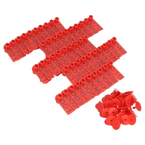 omiinitio 100 Pack Vieh Viehschweiner Ohrconcon Flexible Earcon Vieh Management Tool Für Rinderschafe Schwein omiinitio 100 Pack Vieh Viehschweiner Ohrconcon Flexible Earcon Vieh Management Tool Für Rinderschafe Schwein von omiinitio