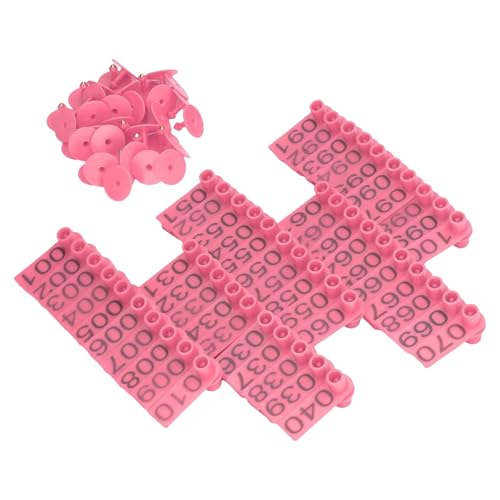 omiinitio 100 Pack Vieh Viehschweiner Ohrconcon Flexible Earcon Vieh Management Tool Für Rinderschafe Schwein omiinitio 100 Pack Vieh Viehschweiner Ohrconcon Flexible Earcon Vieh Management Tool Für Rinderschafe Schwein von omiinitio