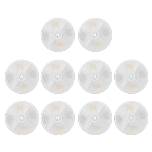 omiinitio 1pc/5pcs/10pcs Katzenwasserbrunnen Austausch Aktivierter Kohlenstofffilter Für Ersetztes Filter Für Hunde Katzenbrunnen PETT PETTETWOLLE PET PET RUNDE STREIDMENTS FREISE Pumpen von omiinitio