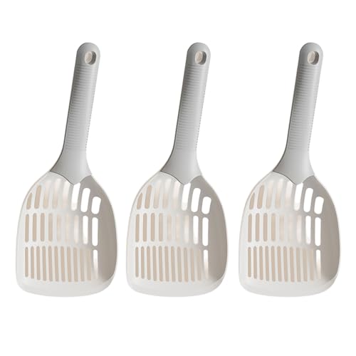 omiinitio 3pcs Katzen Müll Schaufel Feine Meshes Katzen Schaufel Hohls Für Einfache Reinigung Senior Friendly Scooper von omiinitio