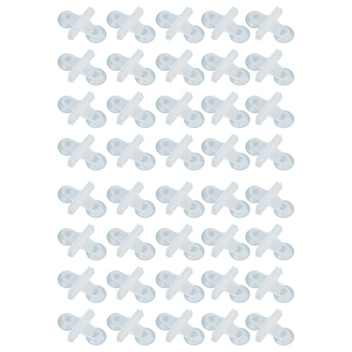omiinitio Aquarium Partition Clips Teilerblatthalter Hochleistungs PVC Saugnapfhalter Für Glastanks Trennung Aquarium Glass Partition Clip von omiinitio