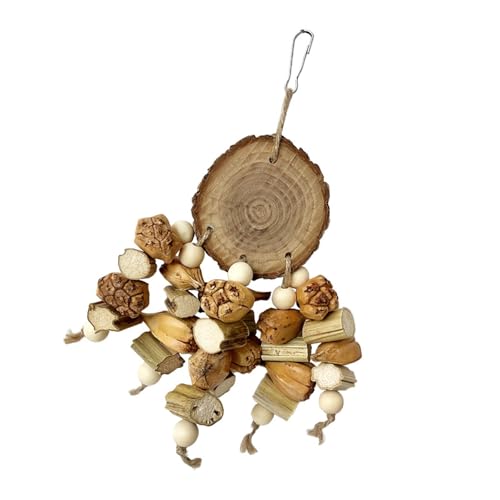 omiinitio Hängendes Vogelspielzeug Holz Reißblock Spielzeug Für Papageien Vogelkäfig Spannende Unterhaltung Verschiedene Papageien Bereicherung Hängespielzeug omiinitio Hängendes Vogelspielzeug Holz Reißblock Spielzeug Für Papageien Vogelkäfig Spannende Unterhaltung Verschiedene Papageien Bereicherung Hängespielzeug von omiinitio
