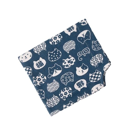 omiinitio Pet Swing Nest Campbett Blatt Ersatz Cooles Schlafbett Bequeme Nickerchen Cartoon Muster Katzenschwung Hängematte von omiinitio