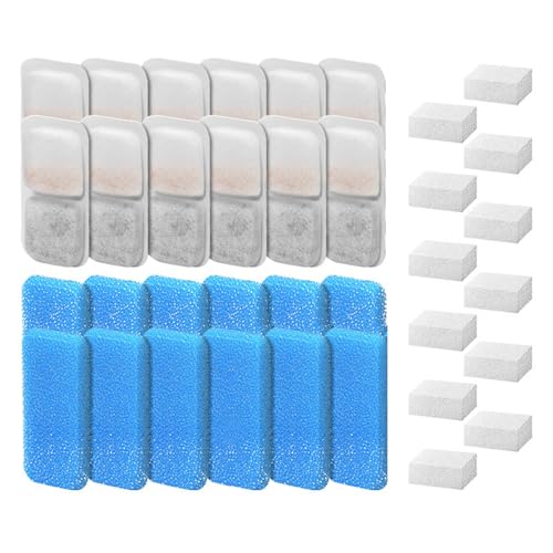 omiinitio Set Von 8/12/16 Ersatzfilter Für Automatische PET Brunnen Katzen Wasserbrunnen Wasser Für Kätzchen Spender Ersatzfilter von omiinitio
