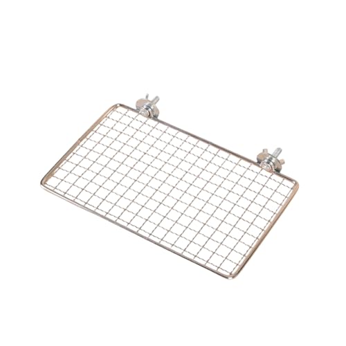 omiinitio Vogelkäfig Papageien Ruheplattform Edelstahl Net Bird Barch Stand Shelf Zur Verbesserung des Komforts Und Der Luftzirkulation omiinitio Vogelkäfig Papageien Ruheplattform Edelstahl Net Bird Barch Stand Shelf Zur Verbesserung des Komforts Und Der Luftzirkulation von omiinitio