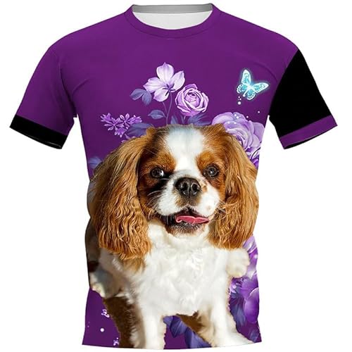 Niedlicher Hund 3D-gedrucktes T-Shirt für Männer lässiges Tiermuster Grafik Bedruckte T-Shirts Sommer Outdoor-Sportoberteile Niedlicher Hund 3D-gedrucktes T-Shirt für Männer lässiges Tiermuster Grafik Bedruckte T-Shirts Sommer Outdoor-Sportoberteile von oneforus