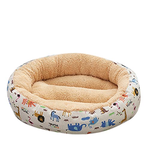 oneforus Bett für Katze und Hunde Flauschiges Katzenbett Warmes Hundebett Hundekomfortbett Hundekissen Hundebetten Haustiernest von oneforus