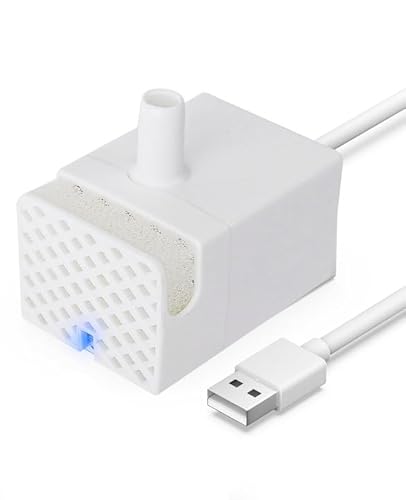 Ersatz-Wasserpumpe für PW07SAU 10L/2.64Gal Edelstahl Hundewasserbrunnen von oneisall