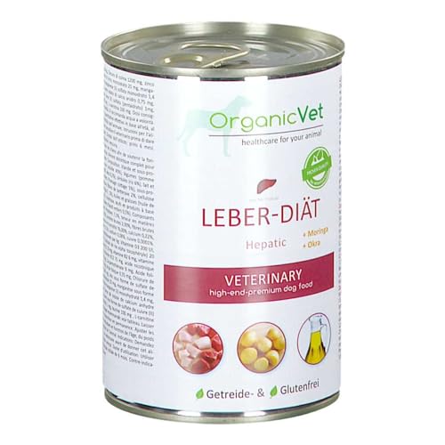 Organicvet Hund Nassnahrung Leber-diät 400 g von organicVet GmbH