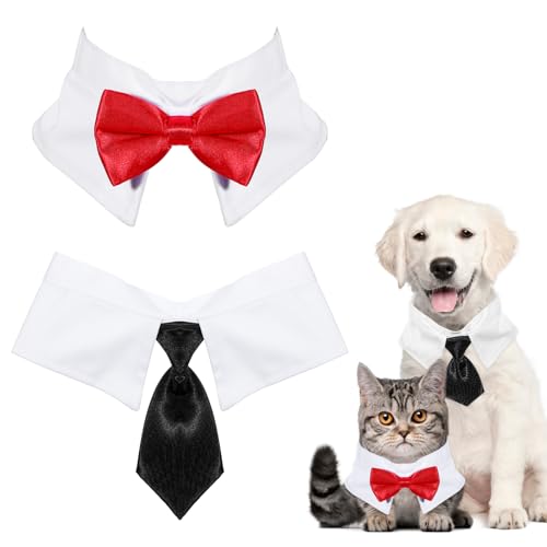 Oruola 2 Stück Hunde Fliege Hochzeit,Hundeschleife Rot,Verstellbare Hundefliege Katzenfliege für Geburtstage,Hochzeiten,Partys,Ostern,Jubiläen,Formelle Haustier Fliege für Welpen Kätzchen Oruola 2 Stück Hunde Fliege Hochzeit,Hundeschleife Rot,Verstellbare Hundefliege Katzenfliege für Geburtstage,Hochzeiten,Partys,Ostern,Jubiläen,Formelle Haustier Fliege für Welpen Kätzchen von oruola