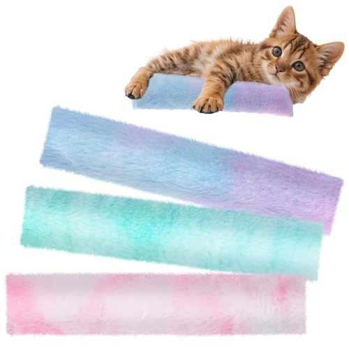 oruola 3 Stück Baldriankissen für Katzen,Catnip Spielzeug,Katzenspielzeug Katzenminze,Weiches Katzenminze Kissen für Katzen,Interaktives Spielzeug für Kätzchen(Batik Rosa&Grün&Lila) von oruola