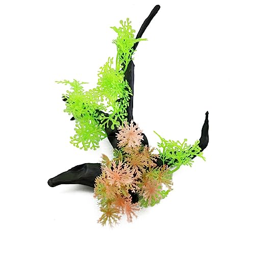 osiuujkw Aquarium Künstliche Pflanzen Landschaftsbau Requisiten Realistische Unterwasserdekoration Simulation Aquarium Wasserpflanze DIY Zubehör, Geben Sie 6 EIN von osiuujkw