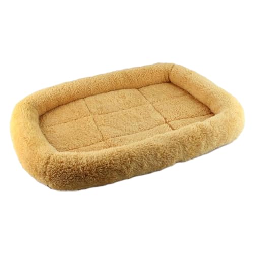 osiuujkw Bequemes und langlebiges Pet S Sweet Dreams Niedliches und praktisches Hundebett aus Stoff, Haustierbett, Katzenbett, bräunen, 38 * 28 cm, S von osiuujkw